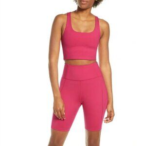 Girlfriend Collective Moon Paloma Racerback Bra Superbloom